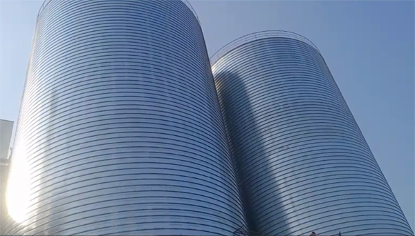 清徐2座混凝土高架卷板仓